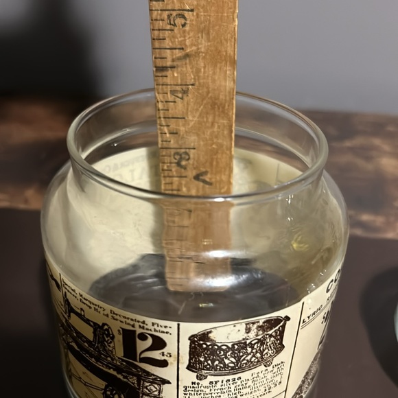 Vintage Sears Roebuck & Company glass jar with lid - Picture 8 of 13